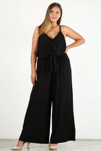 Load image into Gallery viewer, Racerback Waist Tie Jumpsuit
