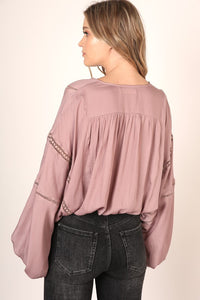 Balloon Sleeve Blouse