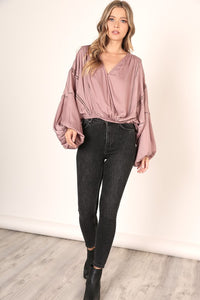 Balloon Sleeve Blouse