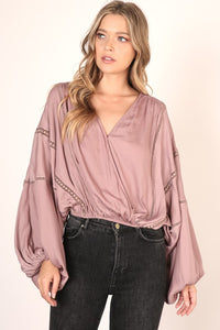 Balloon Sleeve Blouse