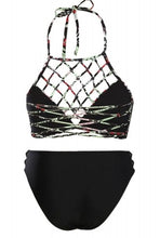 Load image into Gallery viewer, 2 Piece Bikini with Caged Top and Cutout Bottoms
