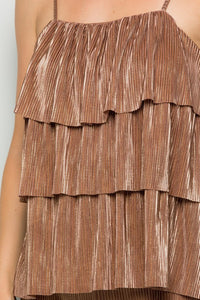 Metallic Layered Top Bronze