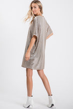 Load image into Gallery viewer, Sequin Tunic Dress
