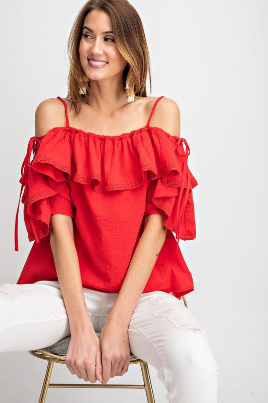 Cold Shoulder Top