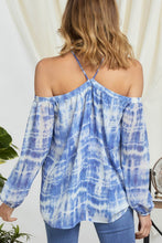 Load image into Gallery viewer, Tie Dye Off the Shoulder Long Sleeved Top
