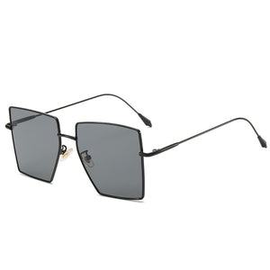 Slim Rim Simple Square Sunglasses