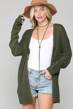 Load image into Gallery viewer, Long Sleeved Cardigan with Open Back
