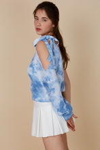 Load image into Gallery viewer, Tie Dye One Shoulder Sweater
